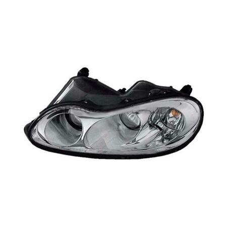 GEARED2GOLF Left Hand Head Lamp Assembly for 2002-2004 Concorde & 2001 Chrysler GE3633307